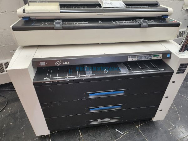 KIP Wide Format Printer Scanner 9900 And 7900 And A 2300 Scanner